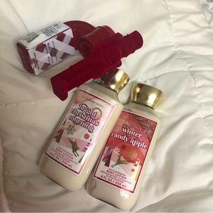Bundle of 3 bath & body works items